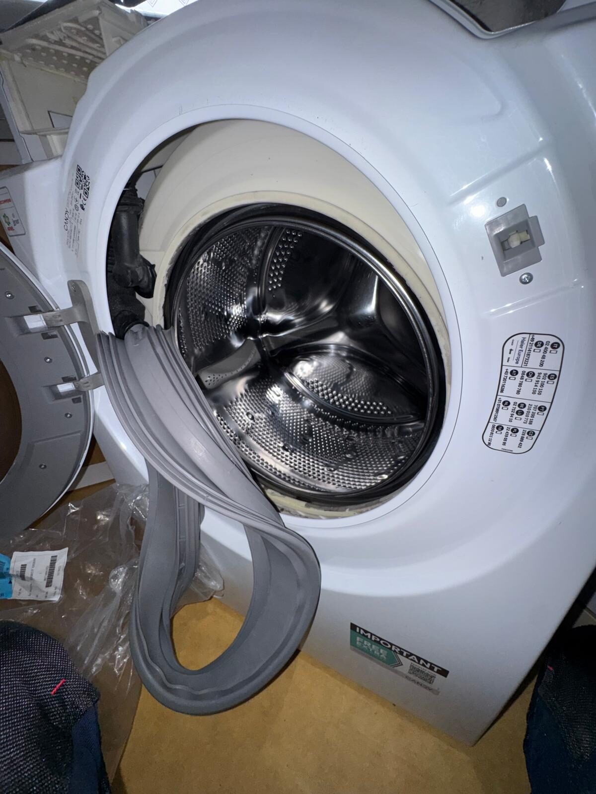 Lave-linge, remplacement du joint